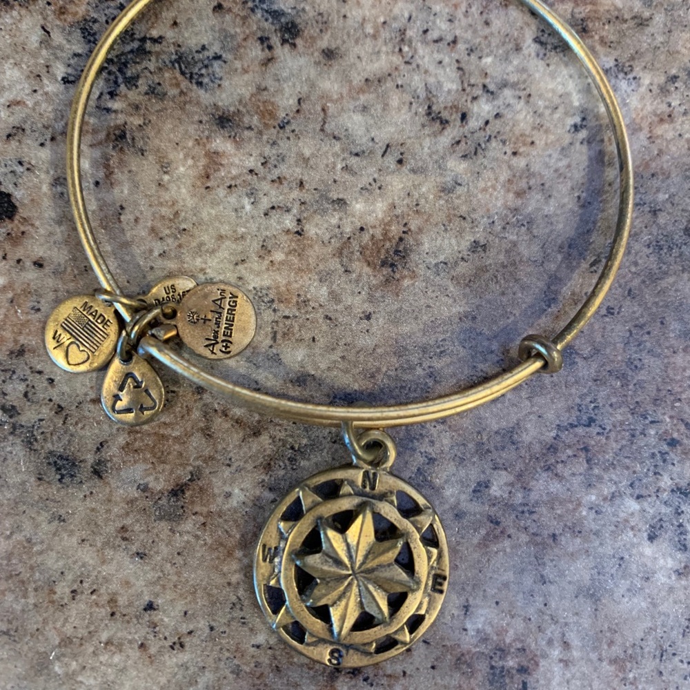 Alex and Ani Compass bracelet